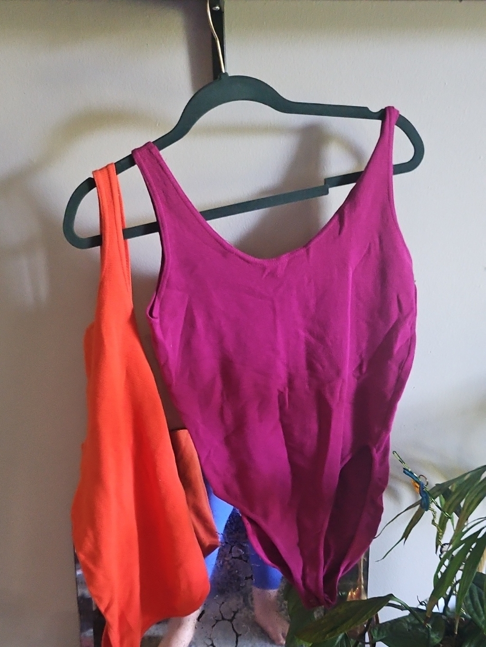 Magenta/orange Vintage Bodysuit  2